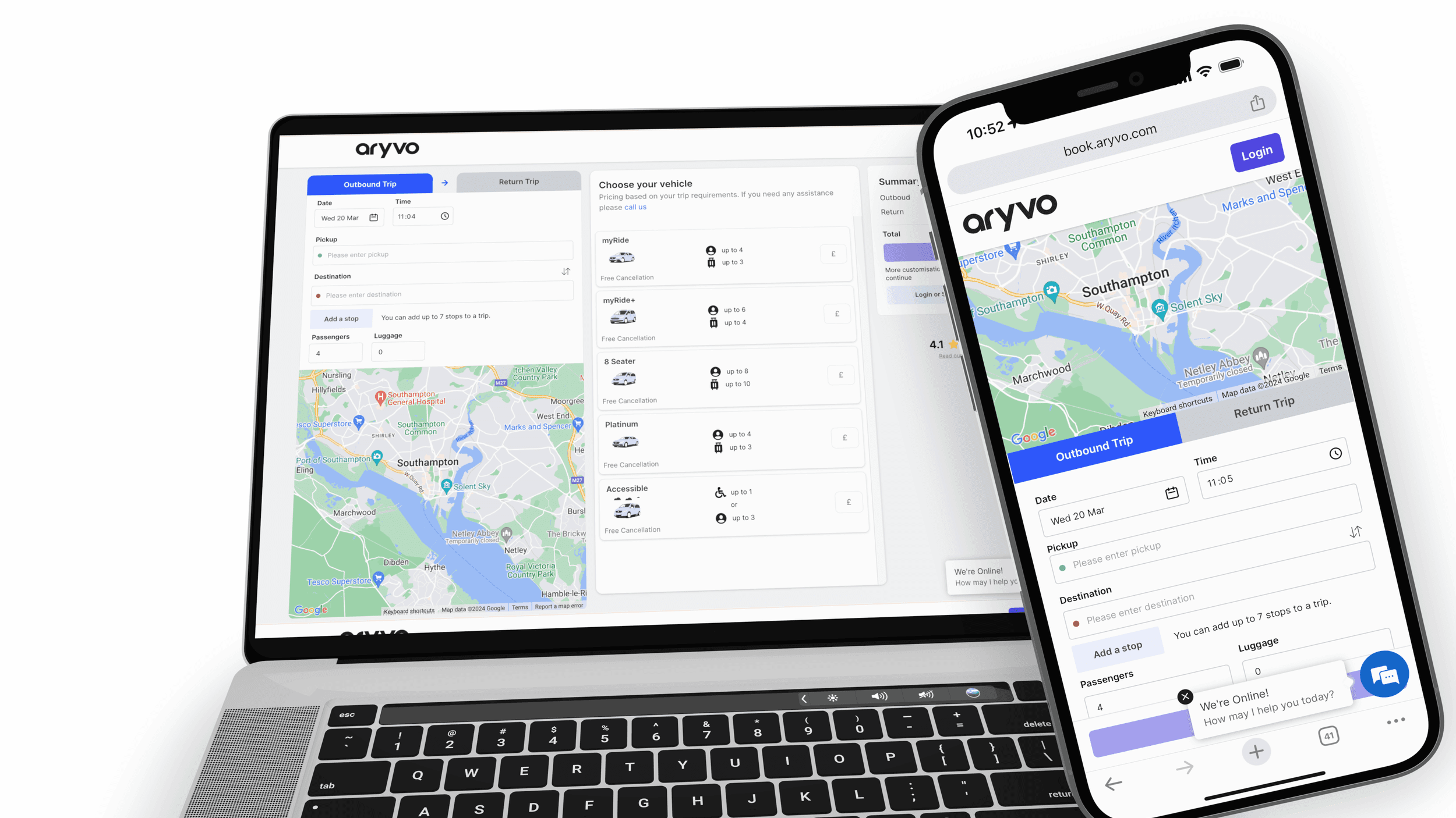 Cab My Ride Online Portal