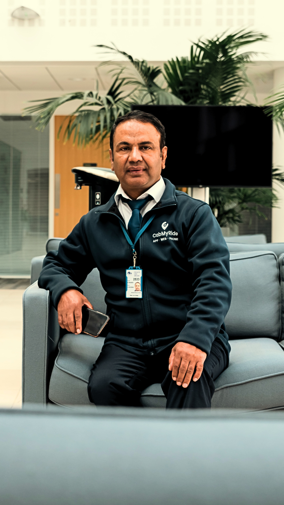 Licensed, vetted professional drivers